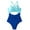 Blue, variant on KYAIGUO Women One-Piece Bikini Swimsuit Bathing Suit Suspenders Girls Swimsuits