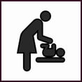 thumbnail image 4 of 5in x 5in Diaper Changing Station Sticker, 4 of 4