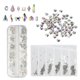 thumbnail image 4 of Juego de diamantes de imitación para decoración de uñas, gemas de espalda plana redondas y Abanopi Arte De Uñas De Diamantes De Imitación, 4 of 6