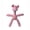 A002- Pink, variant on Interactive Dog Toys, Crinkle Dog Toys, Stuffed Plush Yellow Dog Figure, Oral Relief, Dog Relaxation Relief, Puppy Play Supplies for Small Breeds, 1 Pack