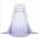 thumbnail image 5 of Disfraces de Halloween de Disney Frozen para niñas, princesa Elsa, Reina de la nieve, vestidos largos elegantes, ropa de fiesta de carnaval, Vestido, 5 of 5
