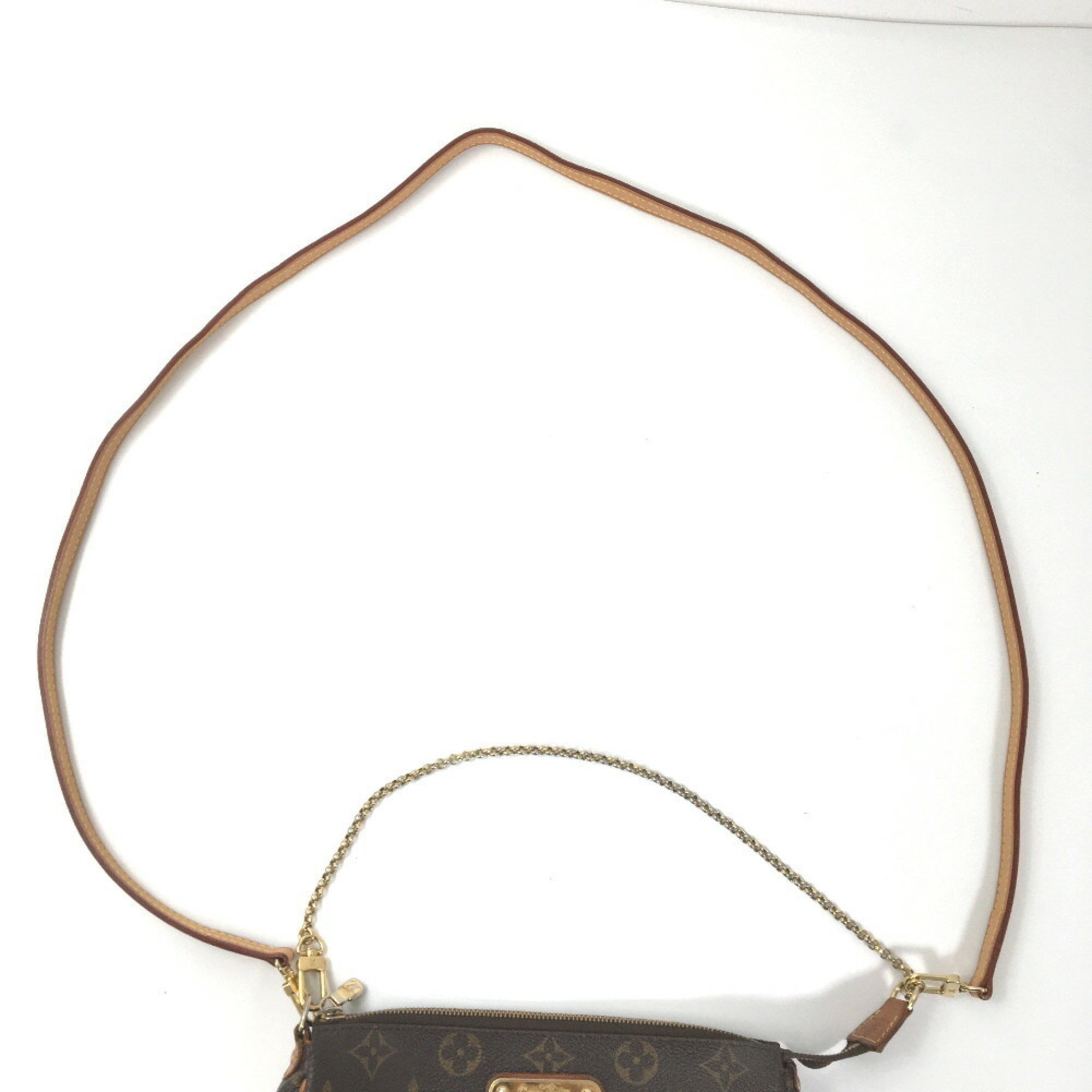 Louis Vuitton Shoulder Bag Eva Chain M95567 Monogram Canvas Brown