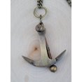 thumbnail image 6 of Antique Brass Nautical Pendant Vintage Style Solid Brass Necklace Anchor, 6 of 6