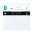 thumbnail image 3 of Mainstays 4-Piece 300 Thread Count White- CVC Cotton Blend Bed Sheet Set, Twin (Adult), 3 of 5