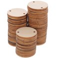 thumbnail image 1 of LOLIPPYY 60Pack Round Wood With Hole Multi Wood for Artists and Decorating and Scrapbooking, 1 of 8