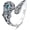 Bird, variant on 925 Sterling Silver Turquoise Exquisite Oxidized Animal Spoon Ring Boho Style Adjustable Rings Jewelry Gifts for Women Mother