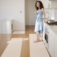 thumbnail image 3 of Kitchen Mats for Floor,3PCS Kitchen Rugs,Non Slip Anti Fatigue Mats for Kitchen Floor,Waterproof Sink Mat,Cushioned Standing and Comfort Mats for Office,Khaki, 3 of 14