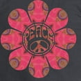 thumbnail image 3 of CafePress - Peace Flower Affection Long Sleeve Dark T Shirt - Long Sleeve Dark T-Shirt, 3 of 4