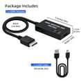 thumbnail image 6 of Mcbazel PS1/PS2 to HDMI Adapter Converter Support 4:3/16:9 Screen Aspect Ratio Switch and Switching 480p/720p Resolution, 6 of 8