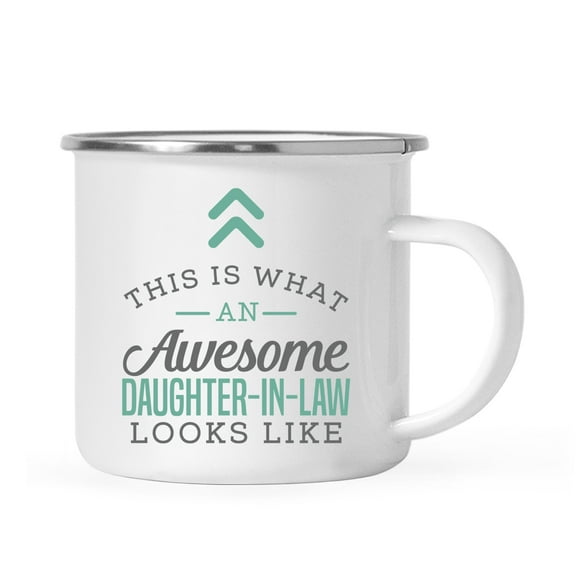 Koyal Wholesale This Is What An Awesome Looks Like Family Campfire Mug, Daughter-in-Law