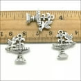 thumbnail image 2 of U8MO Wholesale 10/30/100pc retro style Lovely dove alloy charms pendants 21x18mm-ancient silver-30pcs, 2 of 6