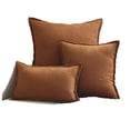 thumbnail image 1 of Suede Throw Pillows Cushion Covers Comfortable Home Decor-week, 1 of 4