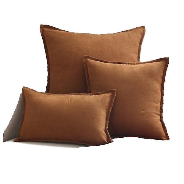 Suede Throw Pillows Cushion Covers Comfortable Home Decor-week