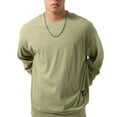 thumbnail image 1 of Hauts Décontractés à Manches Longues Col Rond pour Hommes Printemps et Automne, 1 of 4
