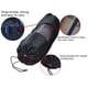 thumbnail image 4 of Mochila para esterilla de yoga | Bolsa para esterilla de yoga de malla transpirable | Correa ajustable | Cierre de cordones | Paño resistente al desgaste | Fácil de llevar | Se adapta a tapetes de, 4 of 9