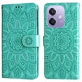 thumbnail image 1 of Funda tipo cartera GANGXUN para OPPO A5x 4G/5G , diseño girasol, cuero PU, soporte, cierre magnético, tarjetero, 1 of 5