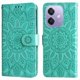thumbnail image 1 of Funda tipo cartera GANGXUN para OPPO A5x 4G/5G , diseño girasol, cuero PU, soporte, cierre magnético, tarjetero, 1 of 5