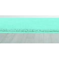 thumbnail image 2 of Juego de 3 alfombras decorativas para baño color verde menta BS#6, alfombra grande de chenilla peluda, tapete de contorno y tapa de inodoro con respaldo de goma antideslizante., 2 of 4