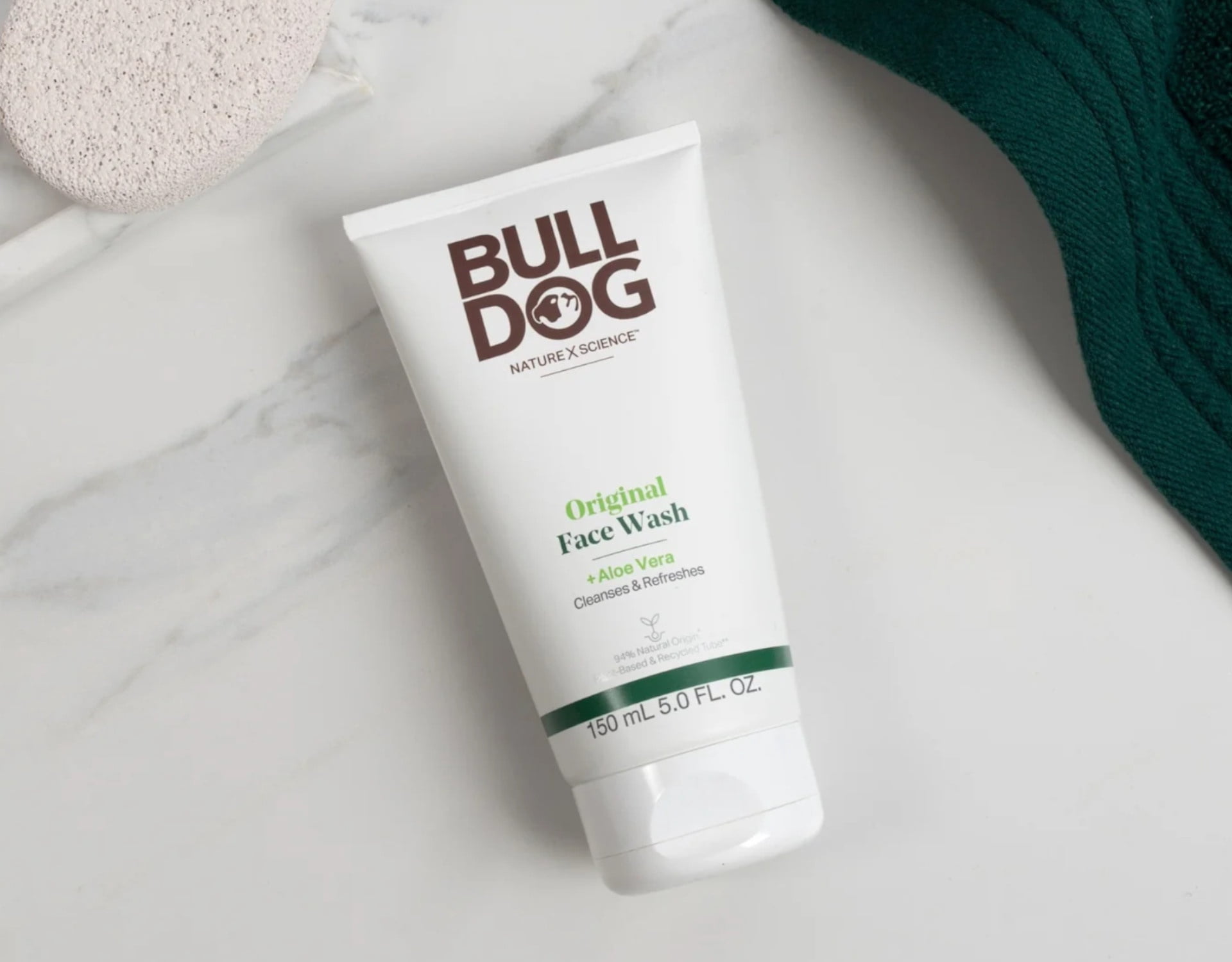 Bulldog Skincare for Men Original Face Wash, 5 Oz, 3 Pack