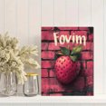 thumbnail image 2 of Qisvanset 12x16 Inch Proverbs Retro Canvas Wall Art, Hot Pink Girly Bible Art Decor for Dorm Kitchen Room, 2 of 8