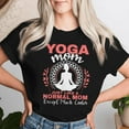 thumbnail image 2 of Yoga Mom T-Shirt – Spirituality & Meditation Design for Mother’s Day, Mindful Mama Shirt, Relaxed Yoga Lover Gift Tee for Women, 2 of 3