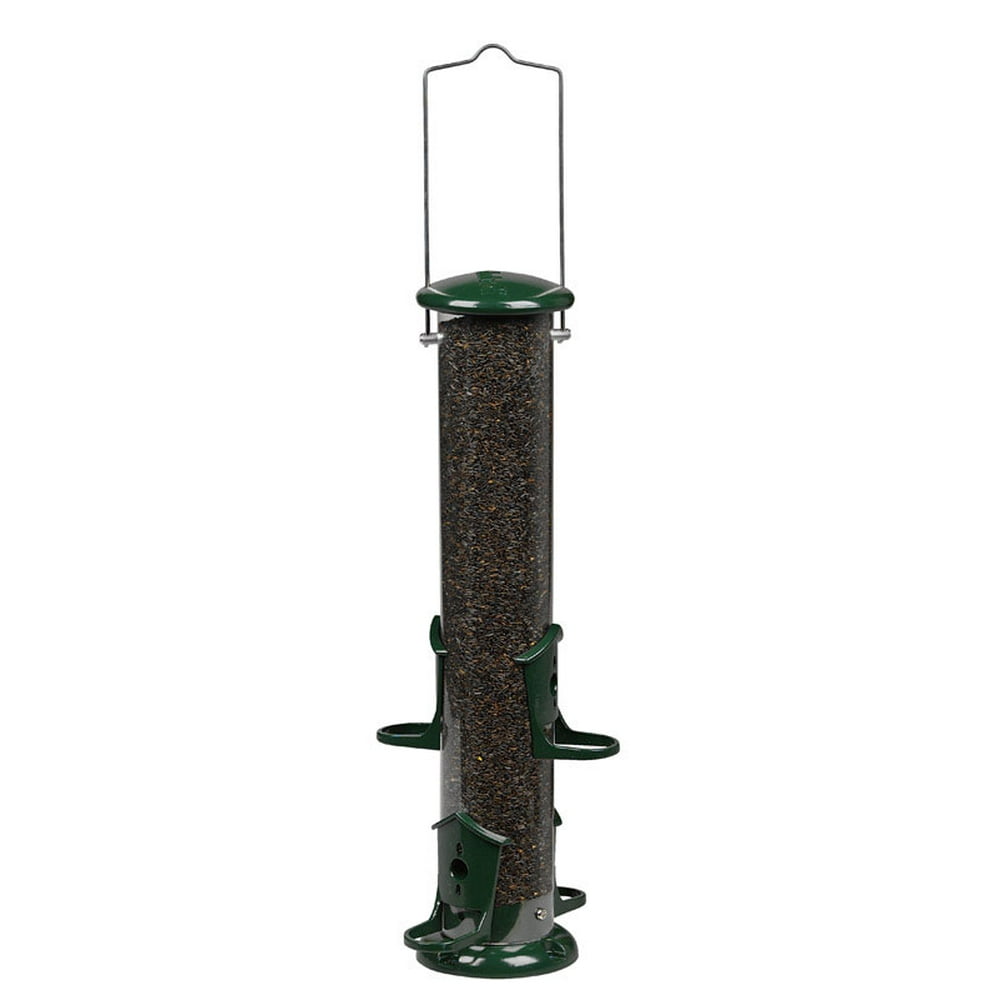 Audubon Finch 1.5 lb. Metal Thistle Tube Bird Feeder 4 ports Walmart