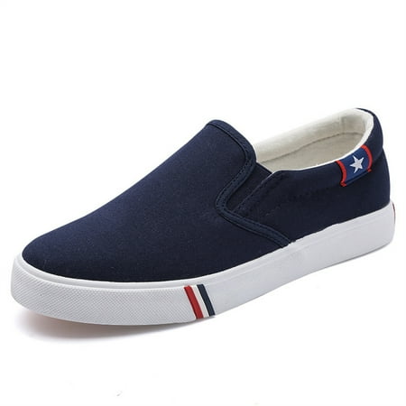 

JSLEAP Women s casual canvas shoes Skate Sneaker Slip On Sneakers Walking Shoes