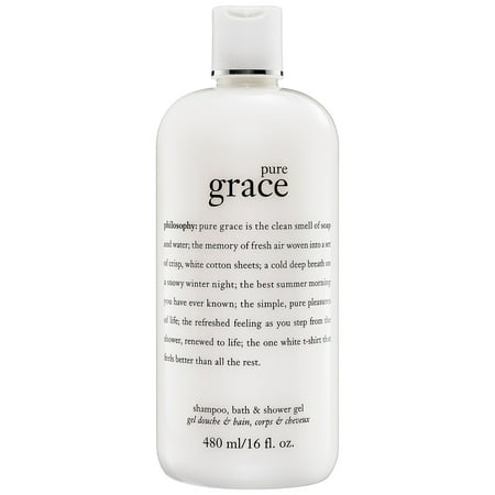 - Philosophy Pure Grace Shampoo, Bath & Shower Gel, 16 Oz