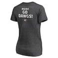 thumbnail image 3 of Women's Ash Georgia Bulldogs SEC Means More Slim Fit V-Neck T-Shirt, 3 of 3