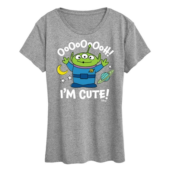 Toy Story - Alien Ooh I'm Cute - Women's Short Sleeve Graphic T-Shirt