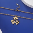 thumbnail image 6 of EUEAVAN Gold Celtic Knot Pendant Necklace Stainless Steel Jewelry, 6 of 8