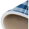 thumbnail image 6 of SKYSONIC Lightweight Carpet Mats Area Soft Rugs Floor Mat Rug Home Decoration for Kids Room Living Room 63 x 48 inches Abstract Blue Tartan, 6 of 6