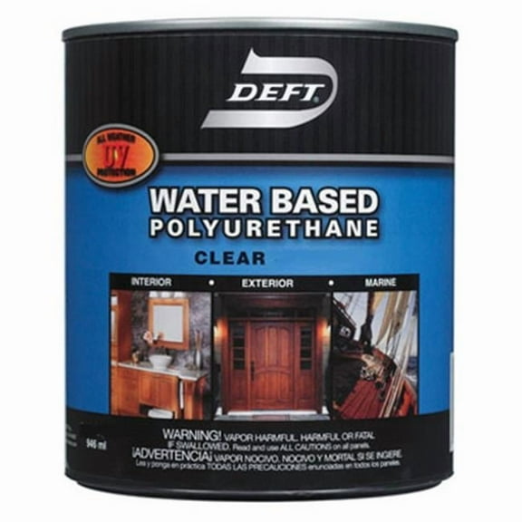 Deft DFT259-01 Water Based Satin Polyurethane