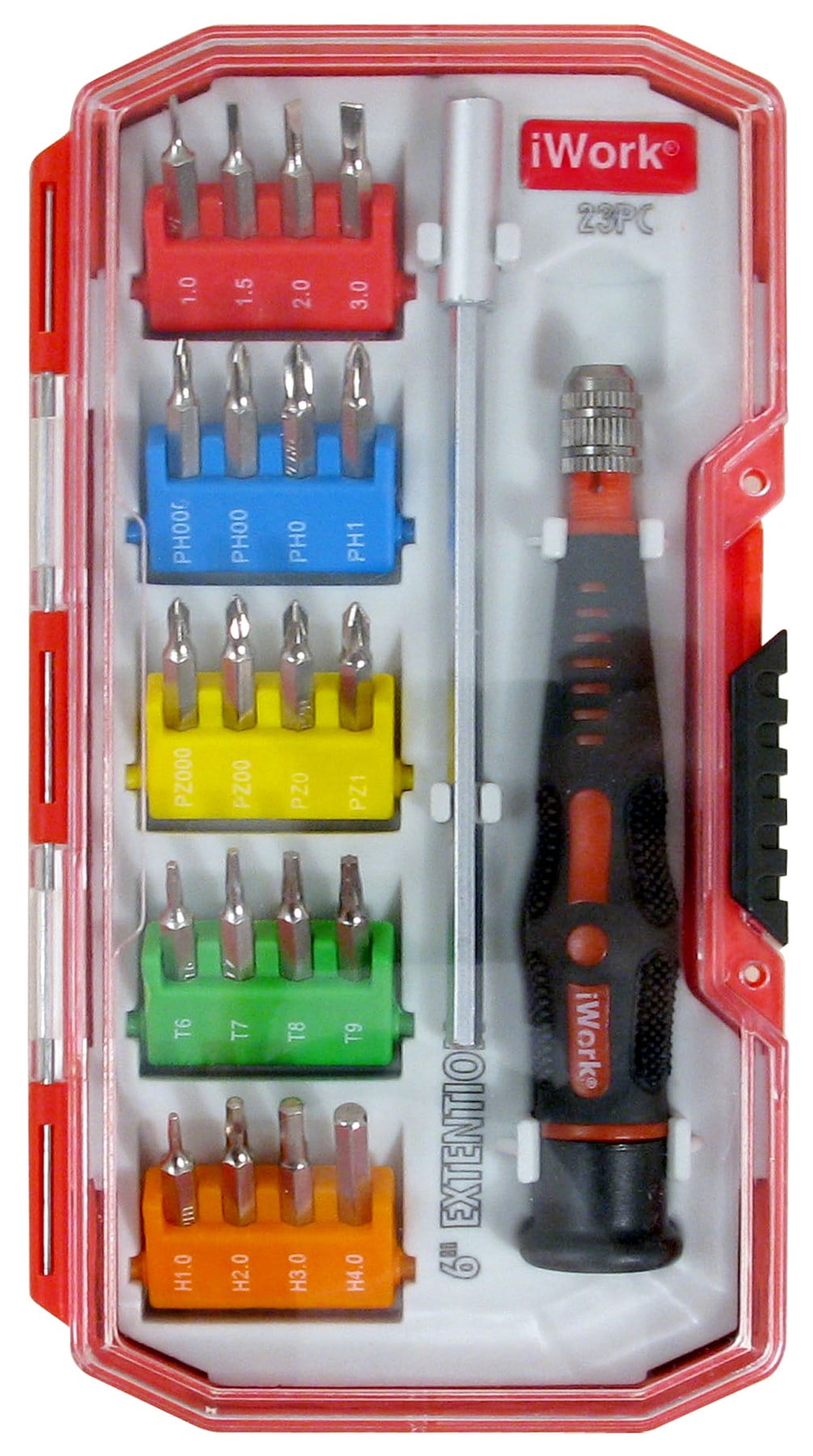 76-513-N12 24 Piece Olympia Tools iWork Drill and Driver Bits Set
