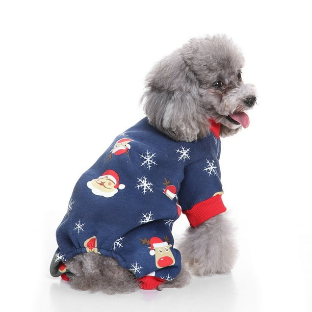Christmas pajamas for dog hotsell