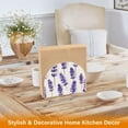 thumbnail image 6 of Yayeee Napkin Holder for Table Kitchen Paper Tissue Organization, Lavender Pattern, 6 of 8