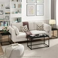 thumbnail image 2 of Pemberly Row Engineered Wood Living Room Table Set in Americano Black, 2 of 6