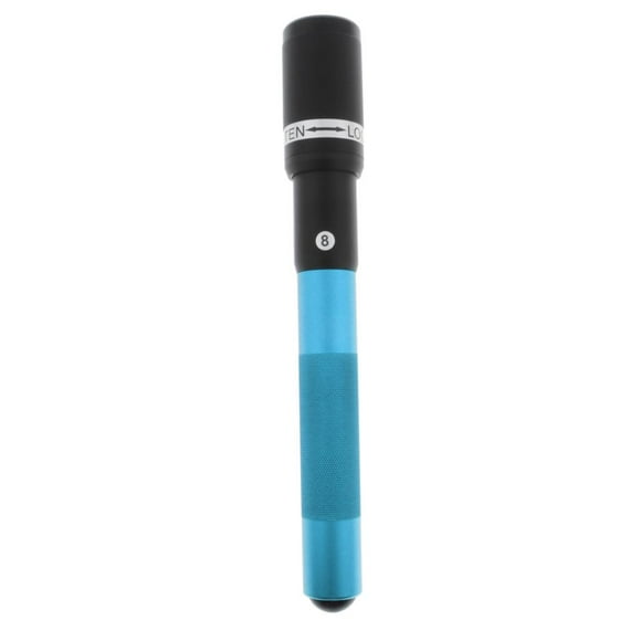 Extensión Cue de 33cm Alagador de Aleación de Aluminio Extensor Taco Billar Telescópica para Billar Pool , Azul