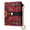 Traditional Uzbek-Style Patterns, variant on Small Wallet For Women Bifold Leather Pocket Coin Credit Card Holder With RFID Blocking Pure White Dark Black Pattern