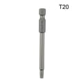 thumbnail image 1 of 1pc -T40 Magnetic Head for Torx Screwdriver Bit 75mm Security Tamper Proof Star T20, 1 of 9