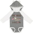 thumbnail image 3 of Inktastic My Mimi Loves Me Sloth Girls Long Sleeve Baby Bodysuit, 3 of 5