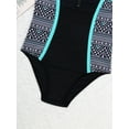 thumbnail image 5 of inhzoy Kids Girls 2 Piece Tankini Set Rash Guard One-piece Swimsuit, 5 of 7