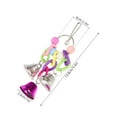 thumbnail image 2 of GAXIRE Metal Parrot Bird Toy with Bell Sound, 1 Piece for Cockatiels and Small Birds, and Fun, 2 of 7