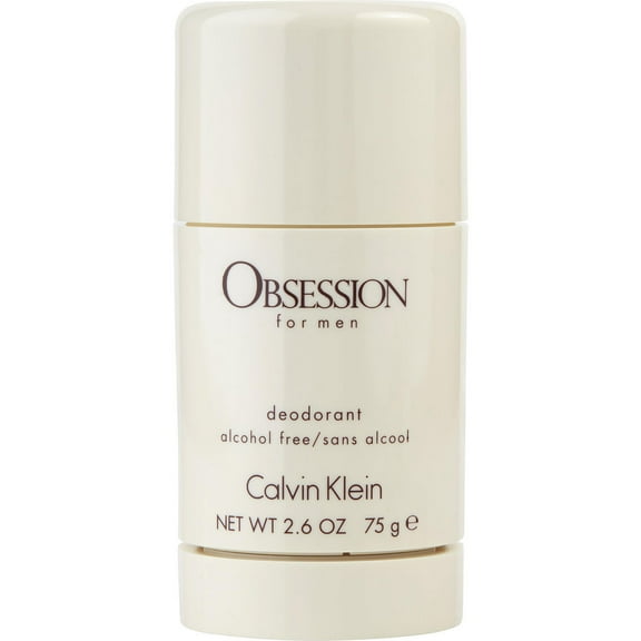 Calvin Klein Obsession Alcohol Free Deodorant Stick for Men, 2.6 Oz