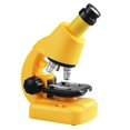 thumbnail image 3 of Juego de microscopio de vástago para niños, lupa de 1200x, ciencia biológica, pequeño experimento, rompecabezas, juguete educativo científico (amarillo), 3 of 3