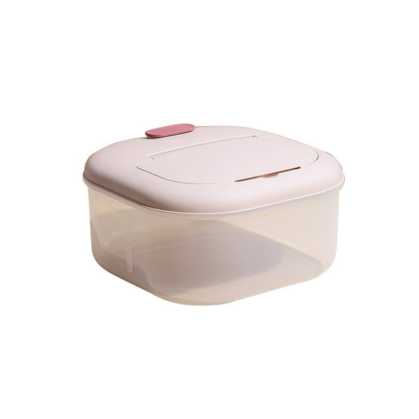 Advancent Caja de almacenamiento de alimentos para el hogar, organizador de granos de café y arroz transparente a prueba de polvo, accesorio de Organizadores de utensilios de cocina 6KG