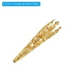 thumbnail image 3 of Uxcell 41mm Corsage Decorative Holder Brooch Pin Vase Pocket Boutonnieres Holder Gold Tone 20 Pcs, 3 of 6