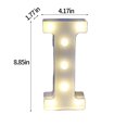 thumbnail image 2 of Kehuo Light Up Letters , LED Letters Lights Sign 26 Alphabet Big Lights Letter for Party Birthday Bar Battery Powered Christmas Decor Letter Lights (Warm White), Must Have Household Items, 2 of 3