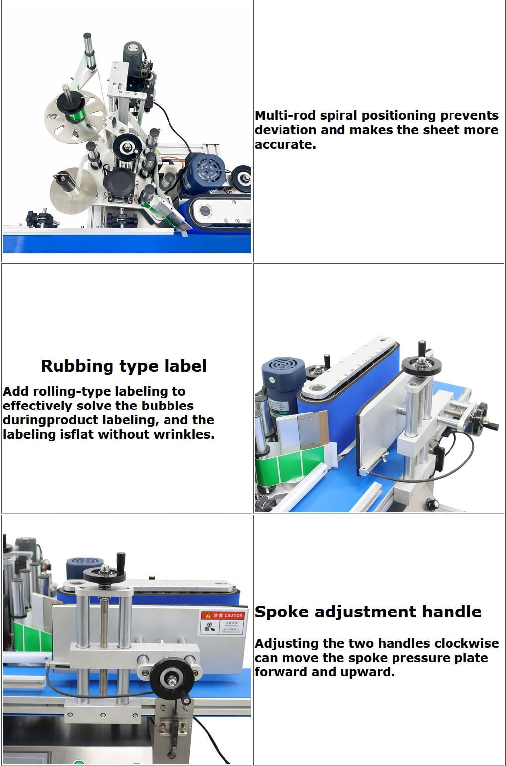 Automatic Conveyor Table Round Bottle High Speed Marking Labeling Machine Desktop Label Printer Labeler Maker 110V 20-200PCS/min for Regular Gold and Silver Transparent Labels