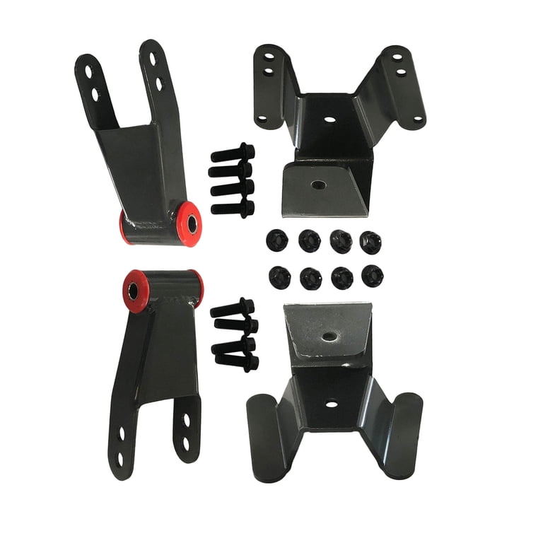 Tuningsworld 4 Lowering Spring Shackle And Hanger Kit For Chevy